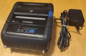 Cmp-30bt Citizen Works Portable Printer Usb Bluetooth With Battery And Power Adapter