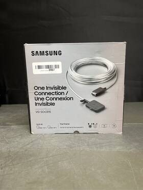 Compatible With Samsung Qn65ls03bdf 15m One Invisible Connect Cable For Qled 4k And The Frame Tvs Model - Wh