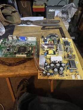 6832151100-02 Dell 683215110002 1704 Fpt Power Supply And Main Board Unit 6832151300-01