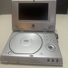 K715 Digital Labs 6 Inch Screen Portable Dvd Player / Not Tested Pwr Cbl Needed May Work