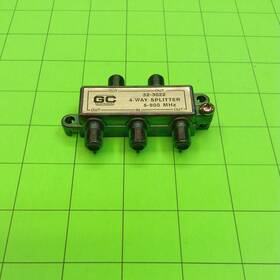 32-3022 Gc Electronics Television 5-900mhz 4-way Splitter Coupling Connector