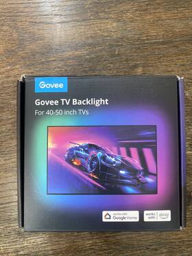 H6167 Govee Tv Led Backlight Rgbic Lights For 40-50 Inch Tvs Used See Pic