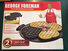 Grp106wp George Foreman Heart Shaped Waffle Plate Set New 082846037433