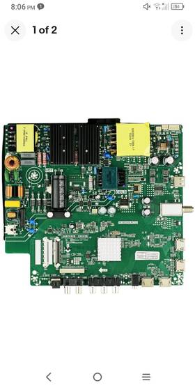 Tp.ms3458.pc732 Haier 8142123342057 Main/ Power Board H17092438 55ugx3500