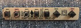 Rsag7.820.5415 Hisense 172074 165535 Rsag7.820.5415/roh 50h5g 48h5 50k23dgw 55k23dgw Keypad