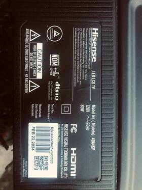 40a4kv Hisense 325661 40 Inch Main 325662 Board Motherboard 40a4kv Hisense 325661 40 Inch Main 325662 Board Motherboard