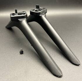 Rsag8.078.6273-3 Hisense 62723 50a6g Tv Stand Legs With Screws Rsag8.078.6273-3. / 6272-3