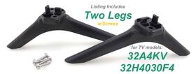 32h4030f4 Hisense 703190898128 Pre-owned 32a4kv Stand Legs With Screws