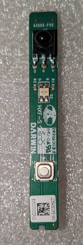 Insignia 43502-f02 Genuine Ir Sensor And Power Button Board