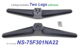 905txlsk750510 Insignia Pre-owned Ns-75f301na22 Stand Legs With Screws / X15t3799