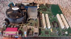 D915pgn Intel D915gav/d915pgn Bad Desktop Board With Processor And Heat Sync - For Parts