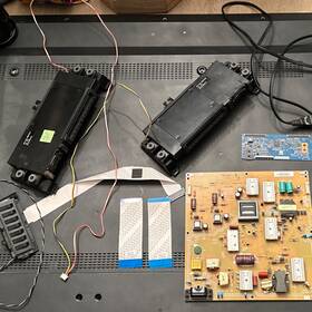 55t14-c03 Jvc Em55ft Power Supply Board And T-con With Additional Tv Parts
