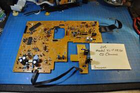 Enn-3778-1 Jvc Xl-108bk Cd Changer Replacement Parts Main Cir Board Part #