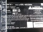 Kdl4053000 Lcd Sony Tv. Screen