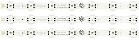 Eav64755701 Lg 43um/un-leds Led Backlight Strips/bars 3