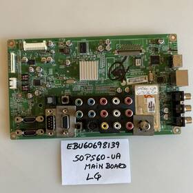 Ebu60698139 Lg Oem Main Board Model 50ps60-ua Part