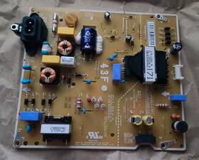 Lgp43dj17f1ut Lg Pulled From Tv 43lj550m - Powerboard Model Lgp43dj-17f1