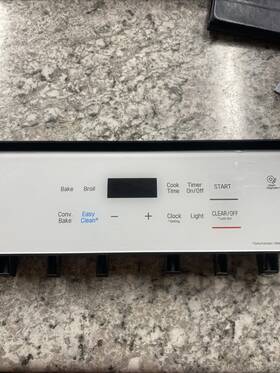 Meg654990 Lg Oven Panel Part # Free Next Day Shipping Oem