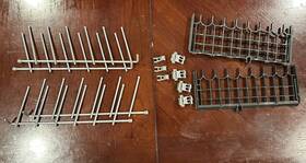 Mgr62482502 Lg Mgr62762701 Dishwasher 2 Shelfs 7 Clips