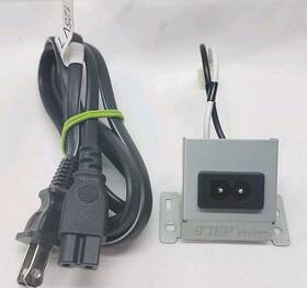 1em327037 Magnavox Internal Input Socket Ac Inlet Power Cable