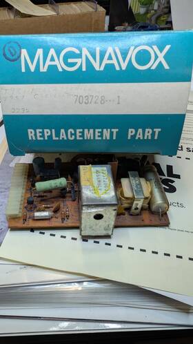 703728 Magnavox Replacement Part No 703728 Magnavox Replacement Part No
