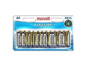 723473 Maxell Aa Alkaline Battery 24 Pack Supl Hanging Blister Card 723473 Maxell Aa Alkaline Battery 24 Pack Supl Hanging Blister Card