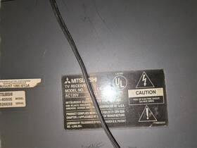 526659 Mitsubishi Telesonics Tv Cs 40505 Serial Number