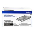 Dr221cl Na Brother Genuine Oem Drum Unit Set 012502634904