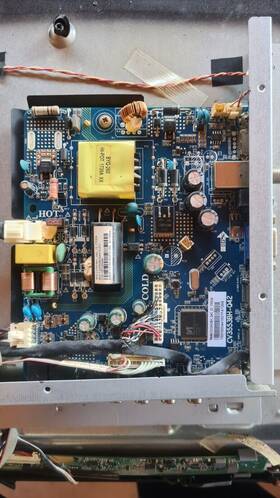 60eaq1762da4899 Onn Cv3553bh-q42-13 Main Board / Power Supply Button