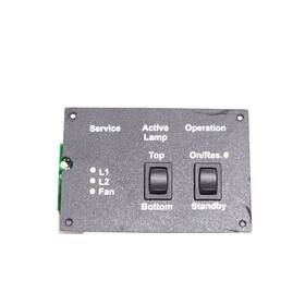 R763987 Overview Barco Lamp Operation Control Button Panel