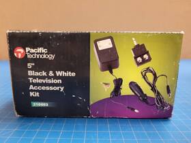 210003 Pacific Technology 5 Inch Black White Tv Television Accessory Kit Adapter