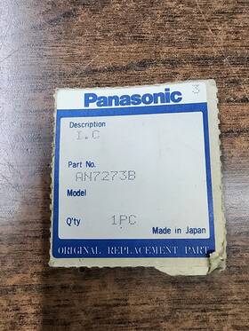 An7273b Panasonic Oem Ic Used In Various Models New Old Stock