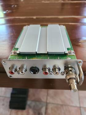 Ty-fb9bd Panasonic Bnc Dual Video Terminal Board Card 9 Series Plasma Tv Tuwf177