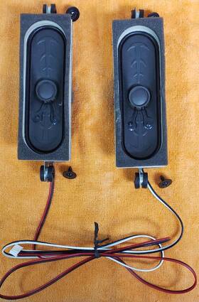 Lsc460hm01-qye Rca Ty271 10w Original Tv Speakers For Model #lsc460hm01-qye