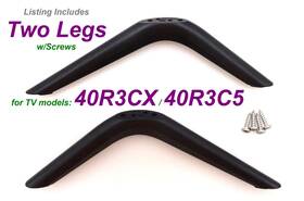 40m-1-2 Roku 40m-1-1 40r3cx 40r3c5 Tv Stand Legs With Screws / Used