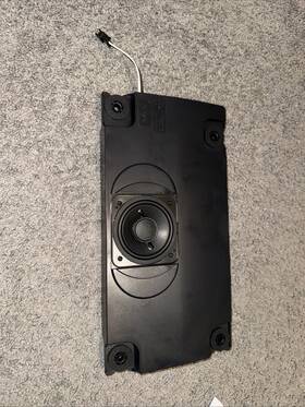 75qm850g Roku 55r6c7 Tv Large Woofer Internal Speaker Single