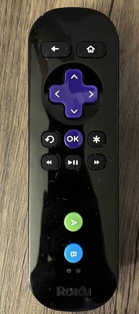 Roku Rc-gr14 Streaming Remote Control 2 Xs Xd Clean Oem