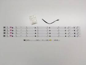 32h-3535led-32ea Samsung Un32eh4003vxza Tv Complete Led Strip Set And Bn96-21485a