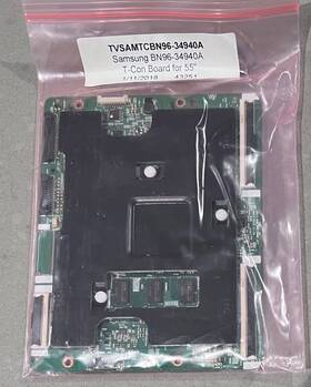Un55ju7100fxza Samsung 55.55t17.c15 T-con Board Bn96-34940a