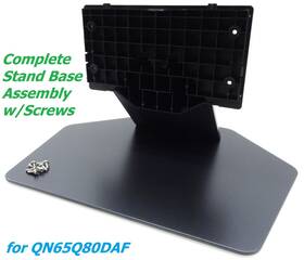 Bn96-54835m Samsung 703190893529 Pre-owned Qn65q80daf Tv Stand Base Assy With Screws