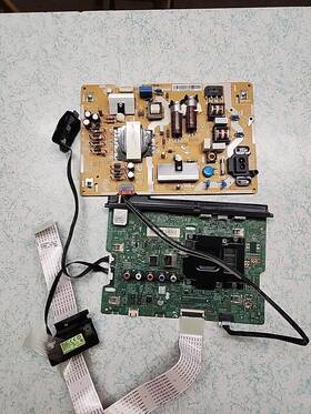 Un40m530dafxza Samsung Bn41-02663a Power Main And Wifi Board Button