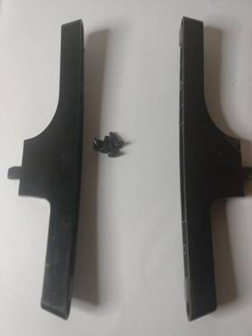 Bn63-13872-75c Samsung Tv Un32j4290ah Stand Legs With Screws Genuine Used