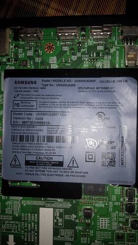 Un55mu6290fxza Samsung Bn68-05050a-00