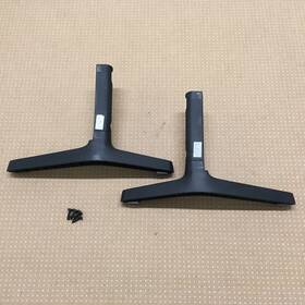 Bn96-46028a Samsung Bn96-46027a Tv Stand Legs With Screws Missing One Pad