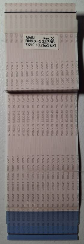 Qn65qn850bfxza Samsung Bn96-53378b Ffc Cable Qn65qn800dfxza Qn75qn850bfxza
