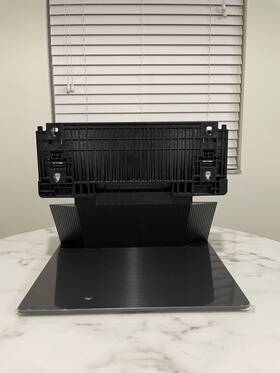 Bn96-55182a Samsung Oem Qn65s95b Qn55s95b Qn65s94b Stand Base With Screws And Cover Neck Mint
