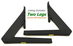 Bn63-21550b Samsung Bn96-60668a Qn55q8faaf Qn55q8fdaf Stand Legs / Used
