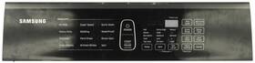 Dc92-01863a Samsung Washer Console Control Panel - Black Overlay