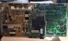 Kit-qn65q7cdmfxza-k1 Samsung Qn65q7cdmfxza Version Fa02 Complete Led Tv Parts Kit With One Connect