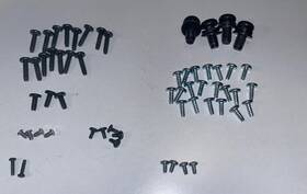 Un50nu710d Samsung Tv Original 58 Screw Lot Stand Back Panel Internal Screws